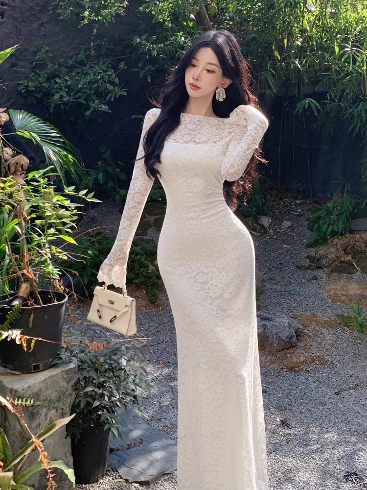 Meet my expectations lace dress FBC411 images